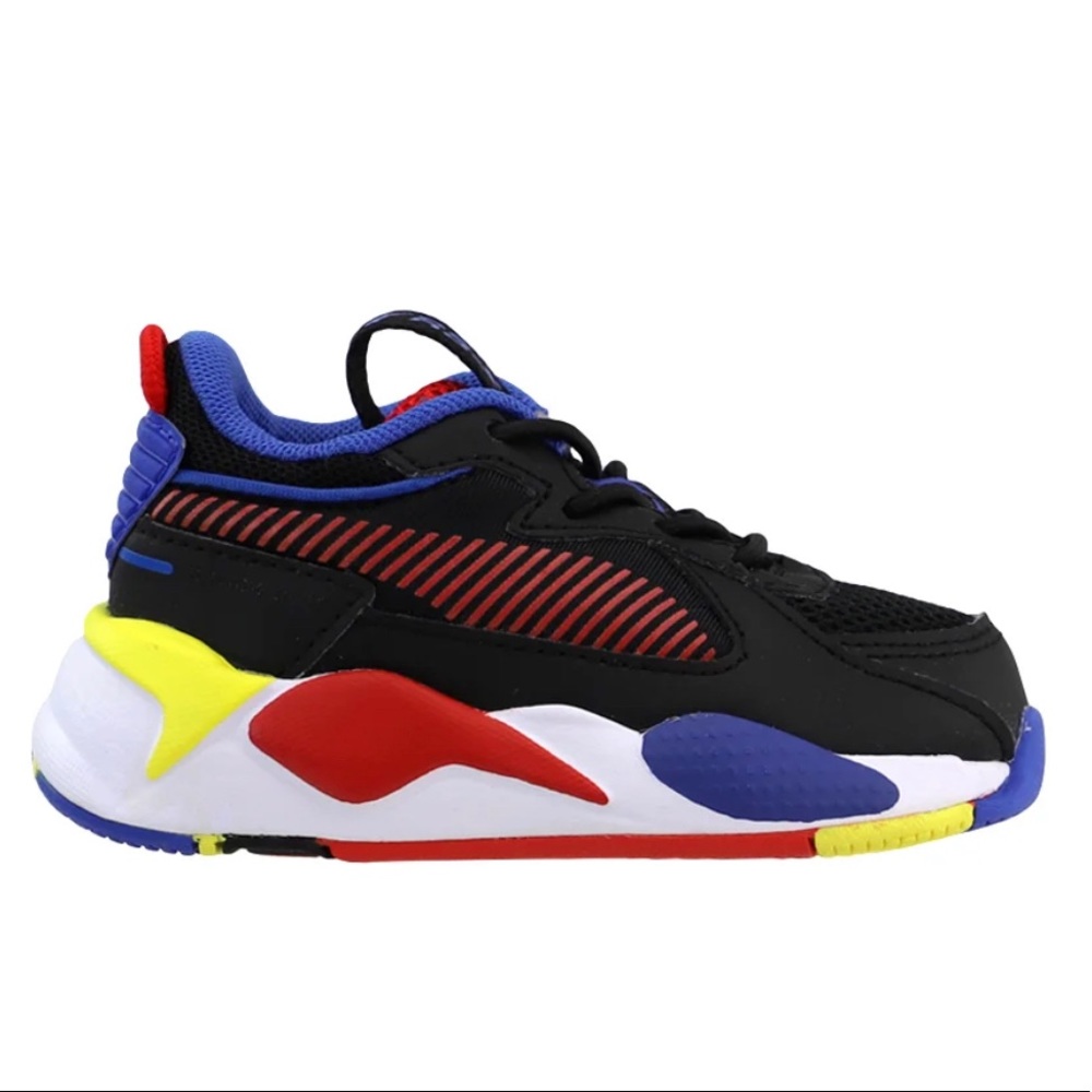 PUMA Kids Boys Rs-X Core Ac Sneakers Shoes Casual - Black